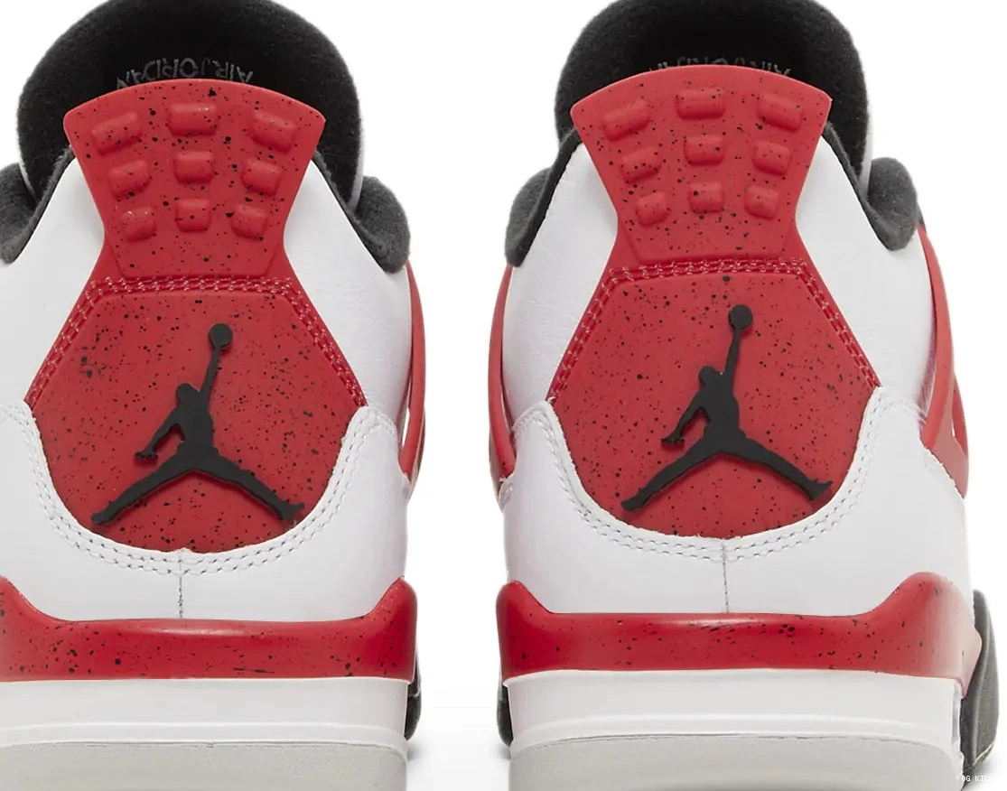 Air Jordan Retro Cement' 4 'Red GS 0614